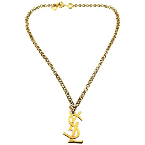 ysl fine jewellery|yves Saint Laurent necklace.